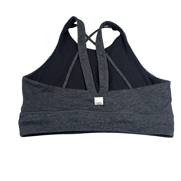 Vuori Elevation Sports Women's Charcoal Gray Cross-Back Sports  Size S - Picture 2 of 5